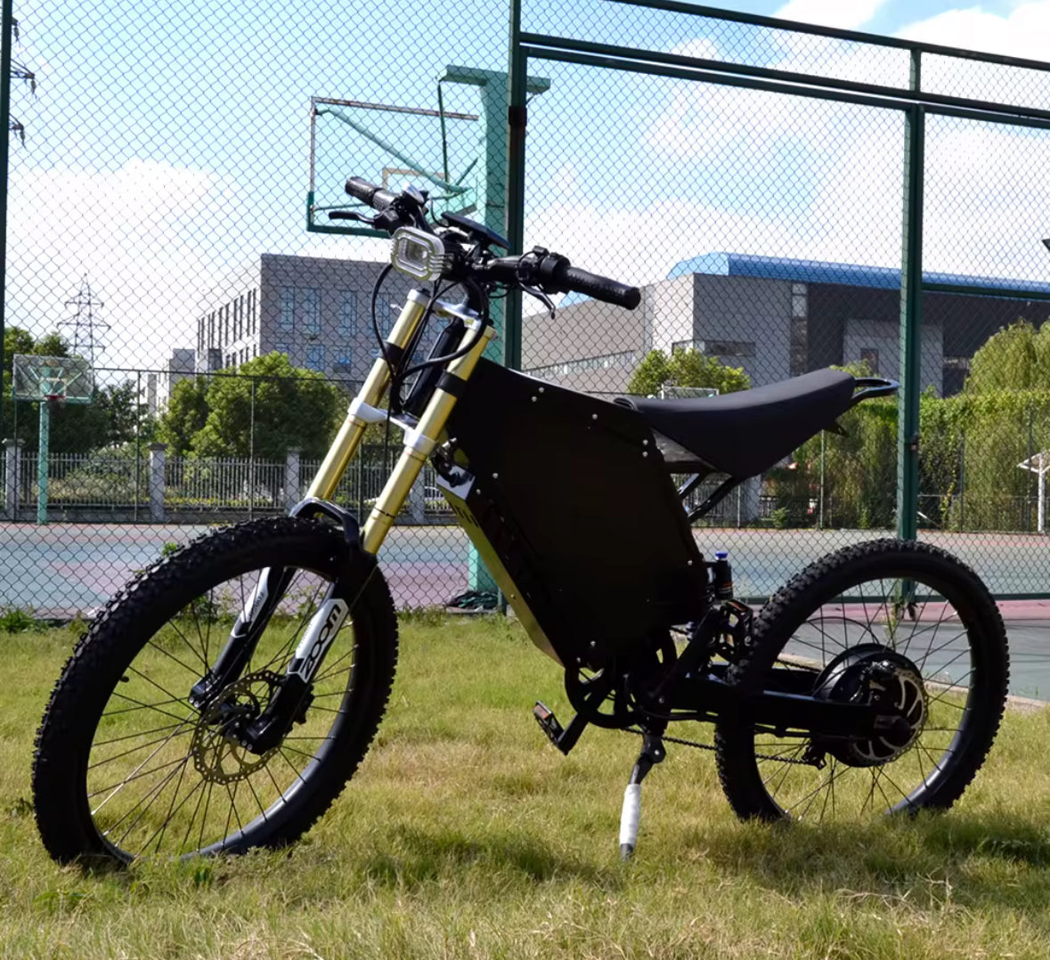 Stealth bomber E-bike