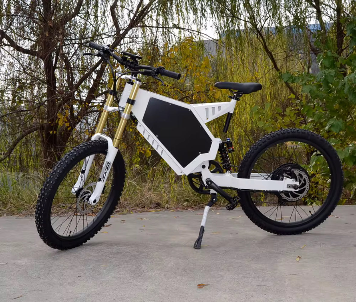 Stealth bomber E-bike