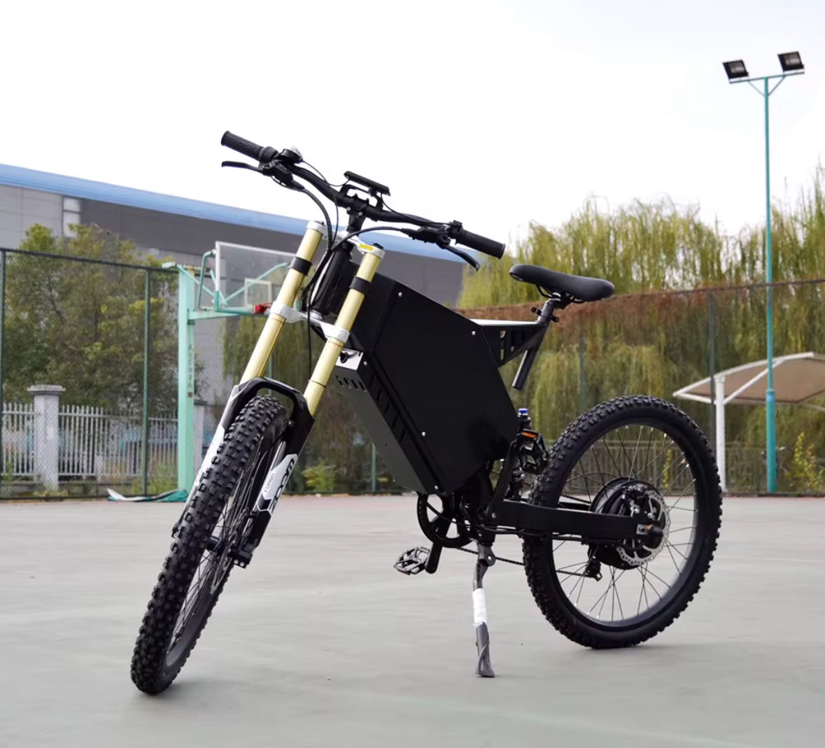 Stealth bomber E-bike